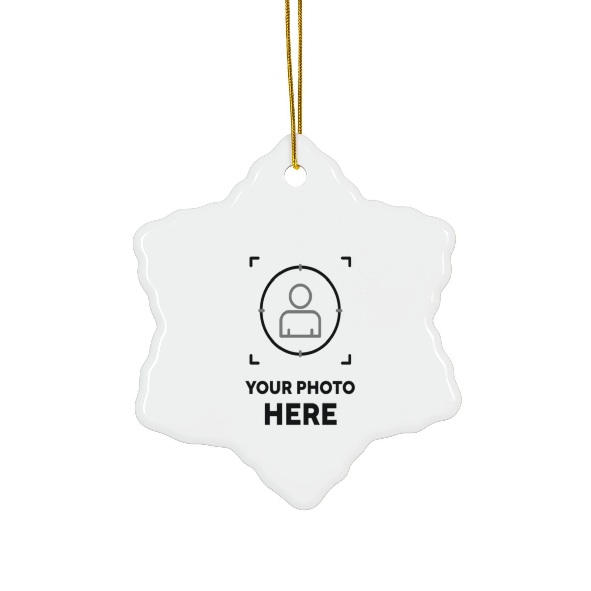 Ceramic Ornament (2-Sided)