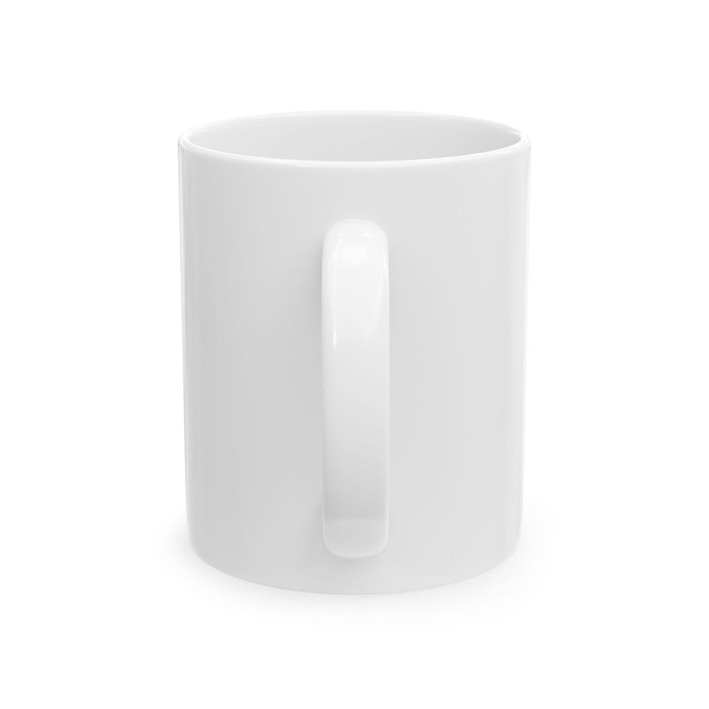 Texas Testing Ceramic Mug — Retro Bold Typography Coffee Cup (11oz & 15oz)