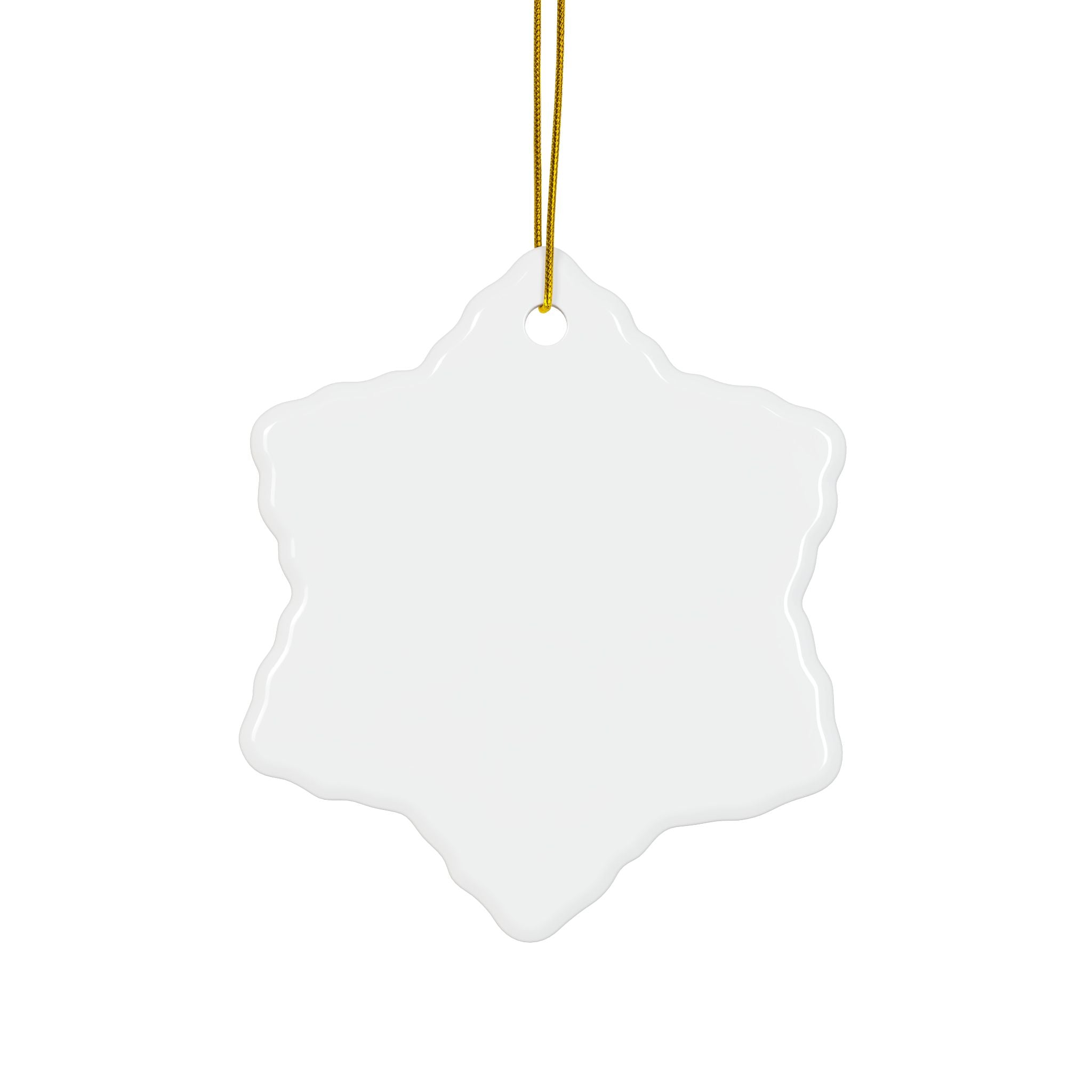 Ceramic Ornament (2-Sided)