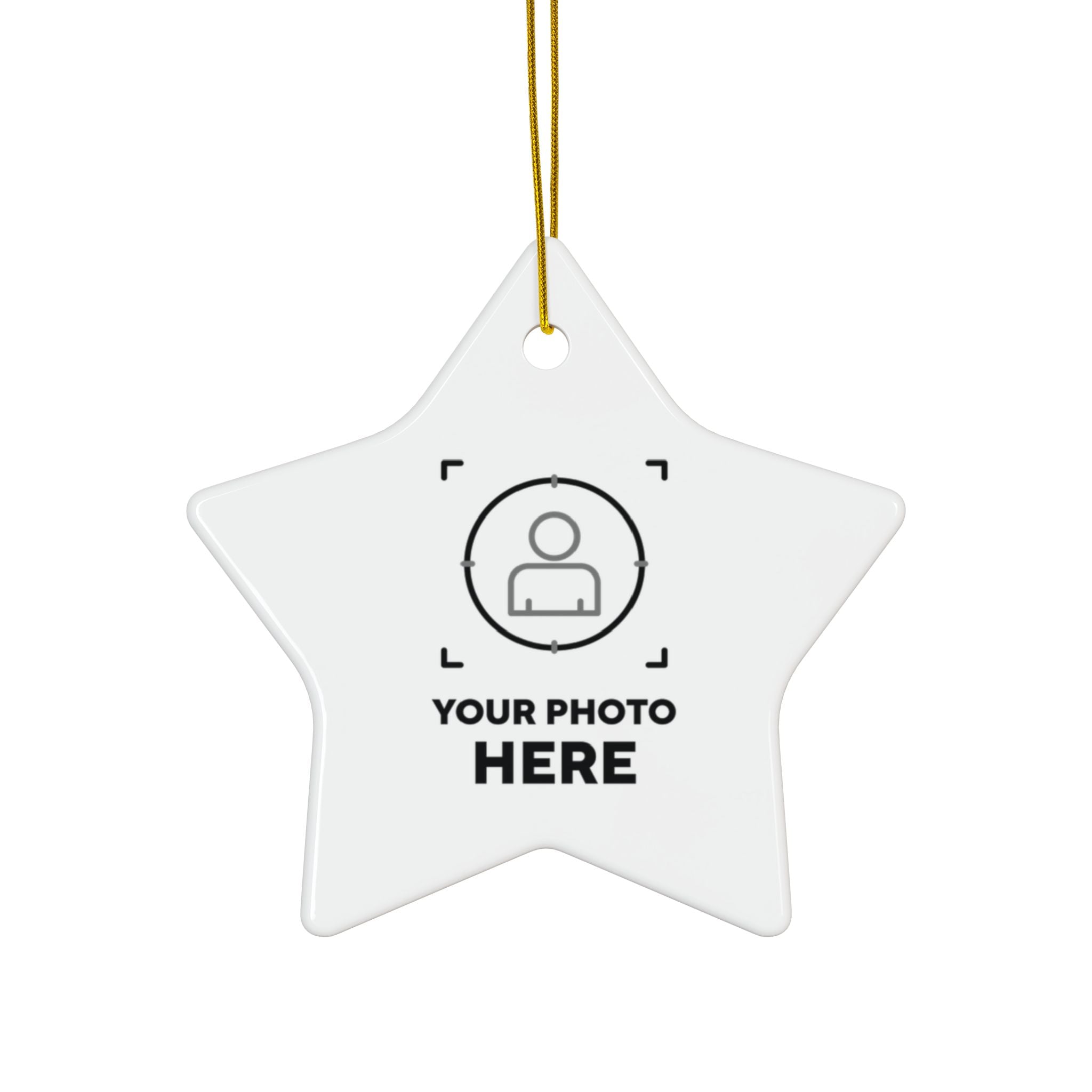 Ceramic Ornament (2-Sided)