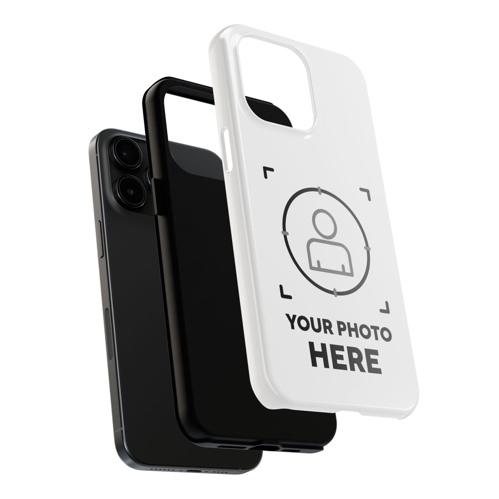 Custom Photo Tough Phone Case — Personalized Protective Phone Cover (Your Photo Here)