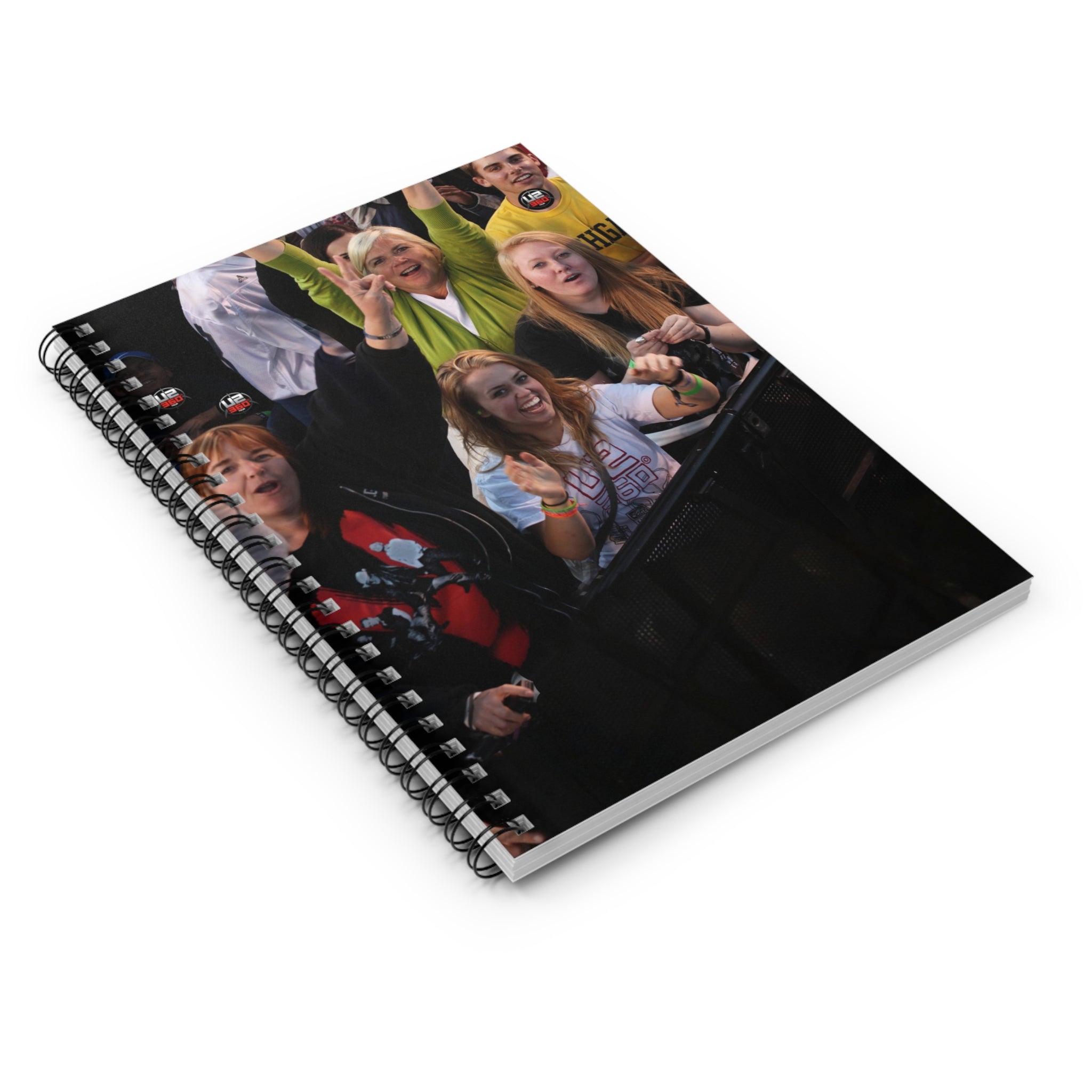 Spiral Notebook — Live Concert Crowd Photo Cover