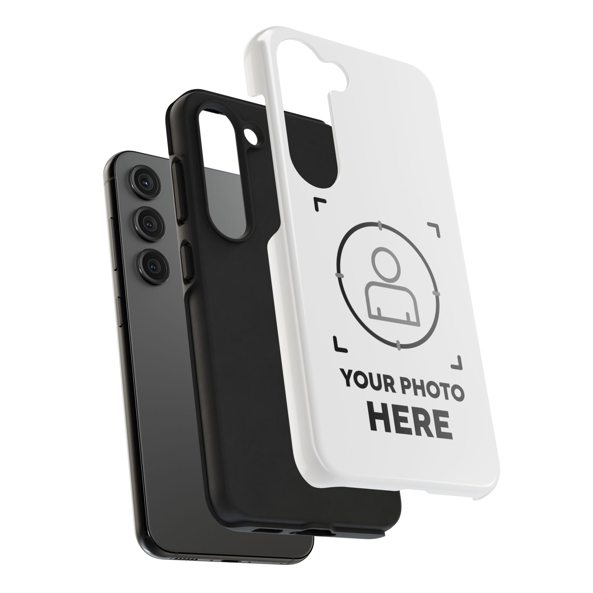Custom Photo Tough Phone Case — Personalized Protective Phone Cover (Your Photo Here)