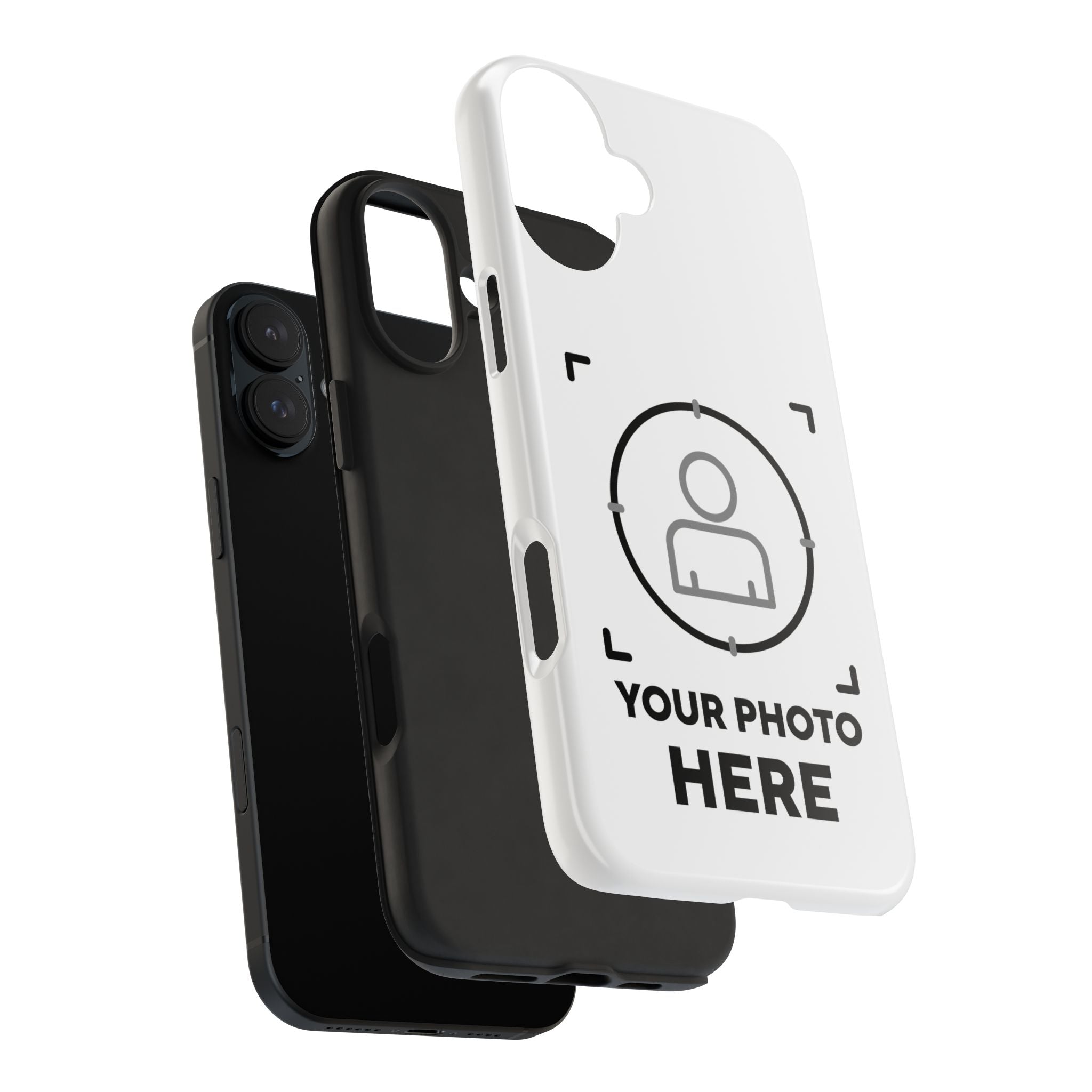 Custom Photo Tough Phone Case — Personalized Protective Phone Cover (Your Photo Here)