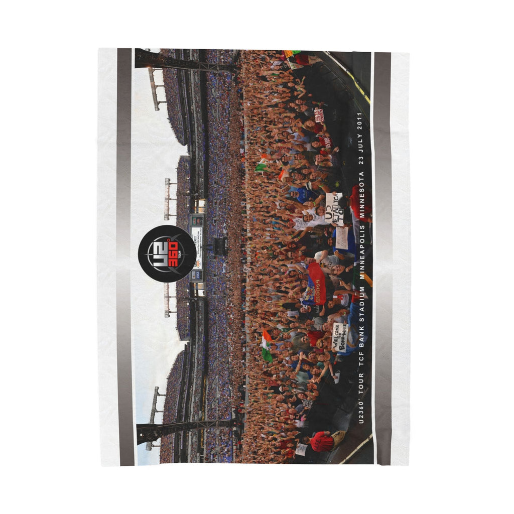 U2 360° Tour Velveteen Plush Blanket