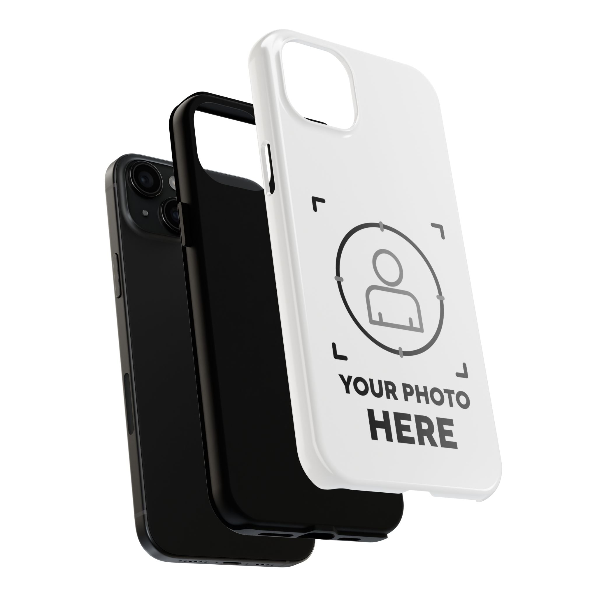 Custom Photo Tough Phone Case — Personalized Protective Phone Cover (Your Photo Here)