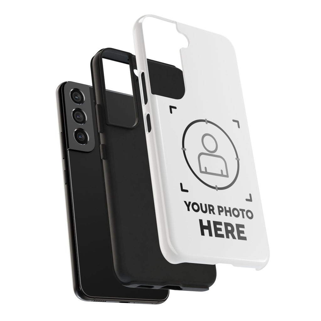 Custom Photo Tough Phone Case — Personalized Protective Phone Cover (Your Photo Here)