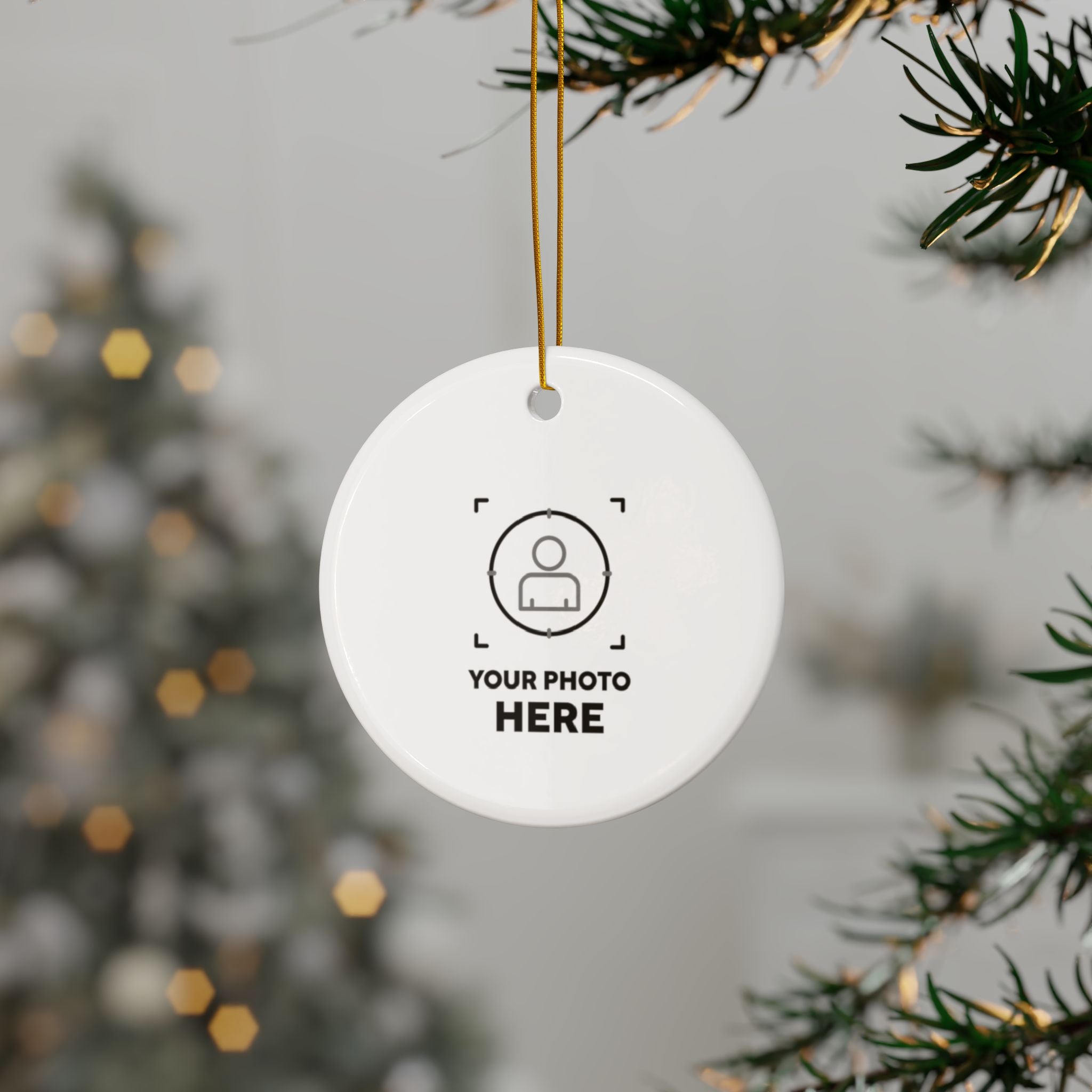 Ceramic Ornament (2-Sided)