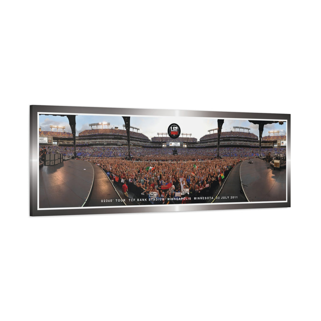 U2 360° Tour Crowd Canvas (Horizontal)