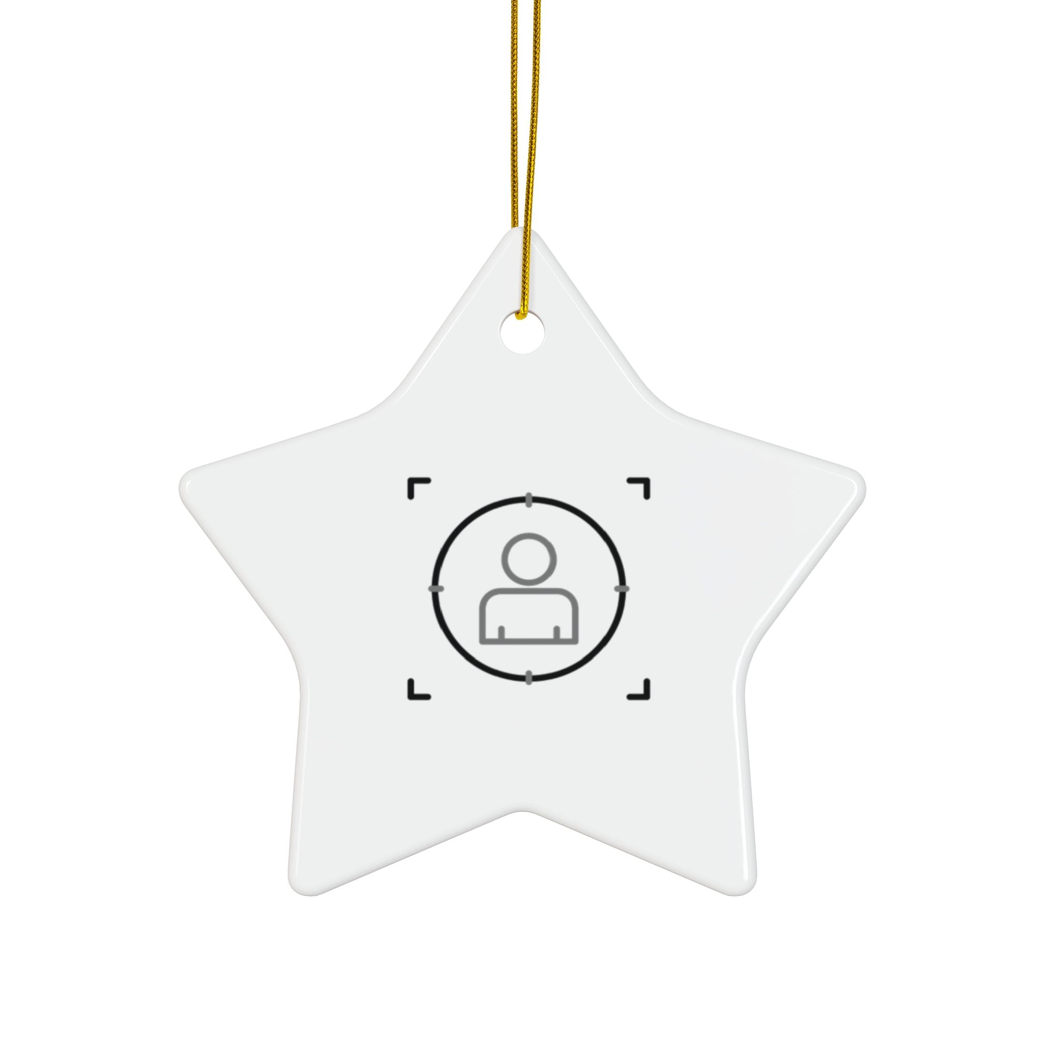 Ceramic Ornament (2-Sided)