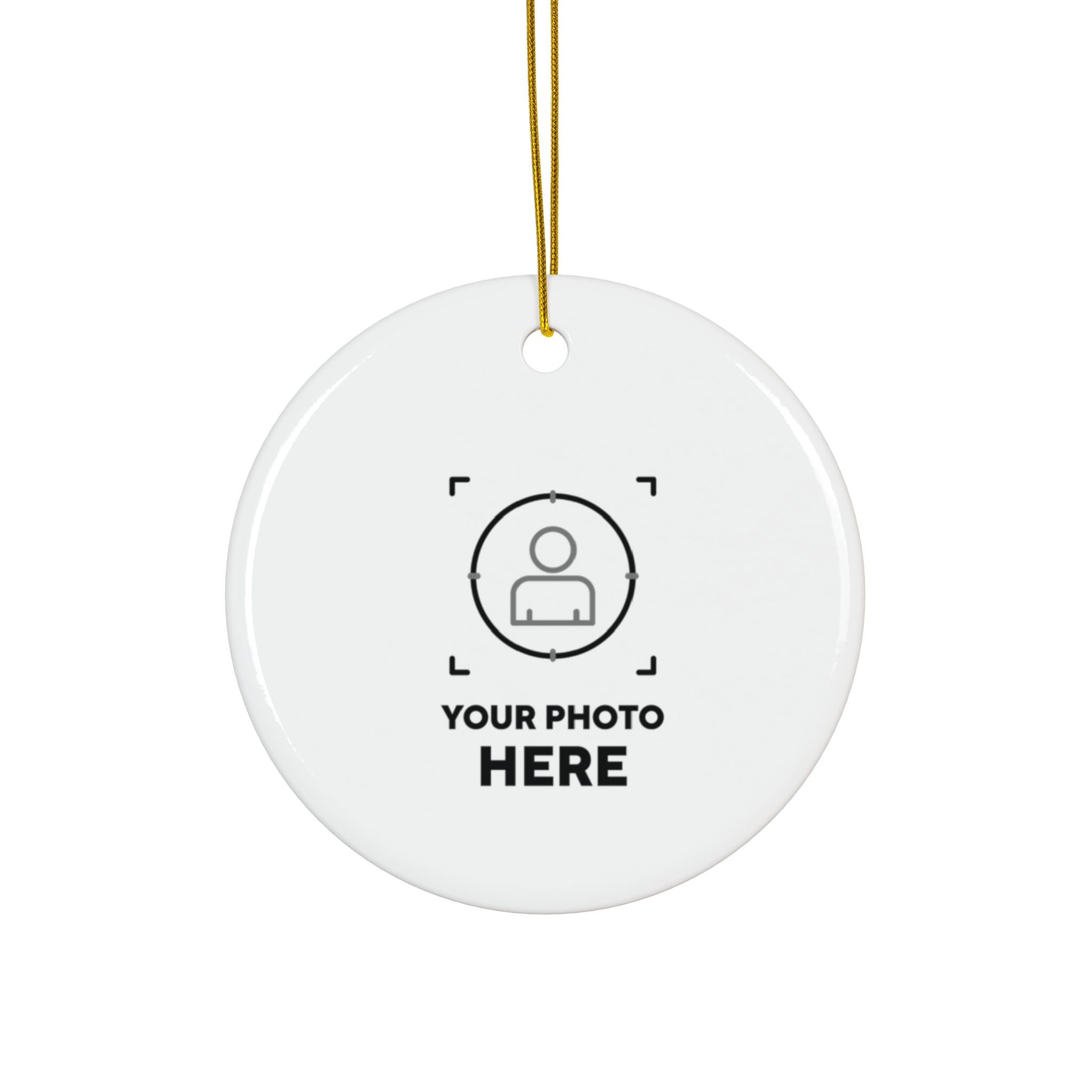 Ceramic Ornament (2-Sided)