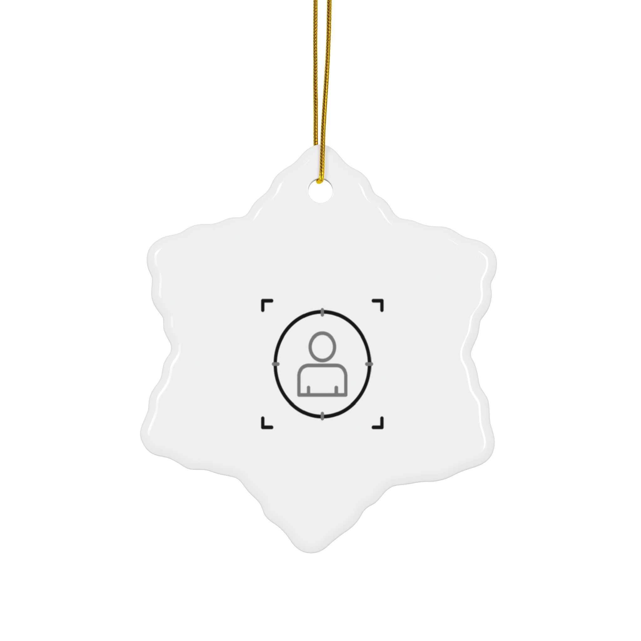 Ceramic Ornament (2-Sided)