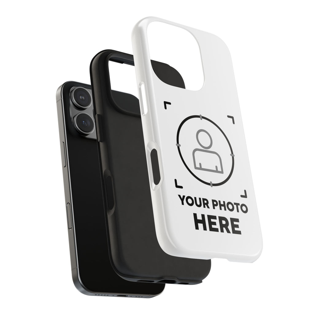 Custom Photo Tough Phone Case — Personalized Protective Phone Cover (Your Photo Here)