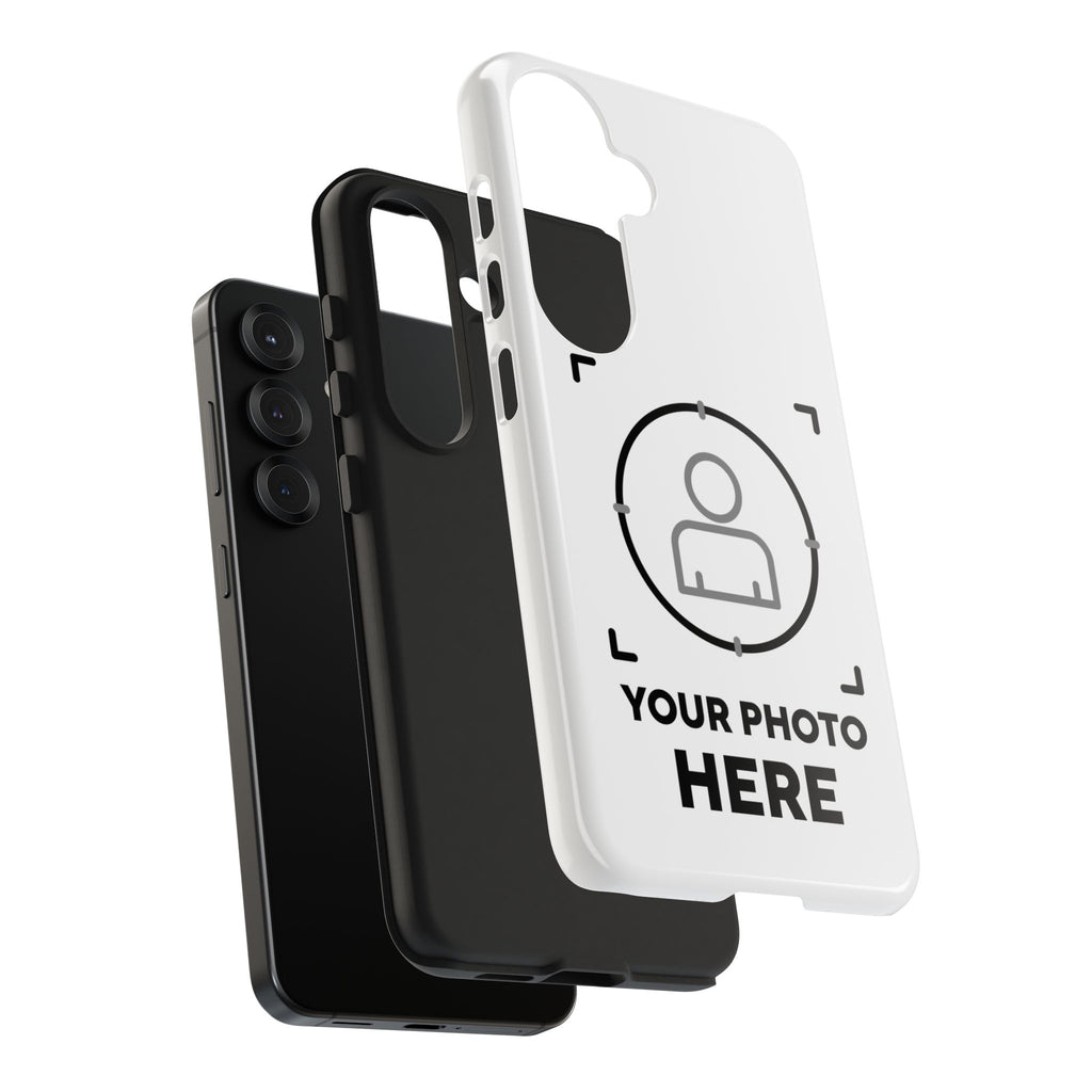 Custom Photo Tough Phone Case — Personalized Protective Phone Cover (Your Photo Here)
