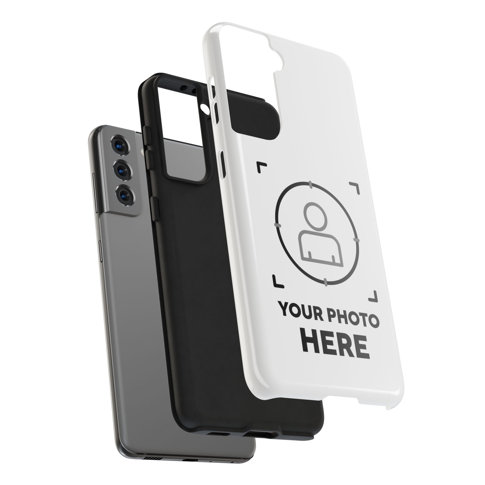 Custom Photo Tough Phone Case — Personalized Protective Phone Cover (Your Photo Here)