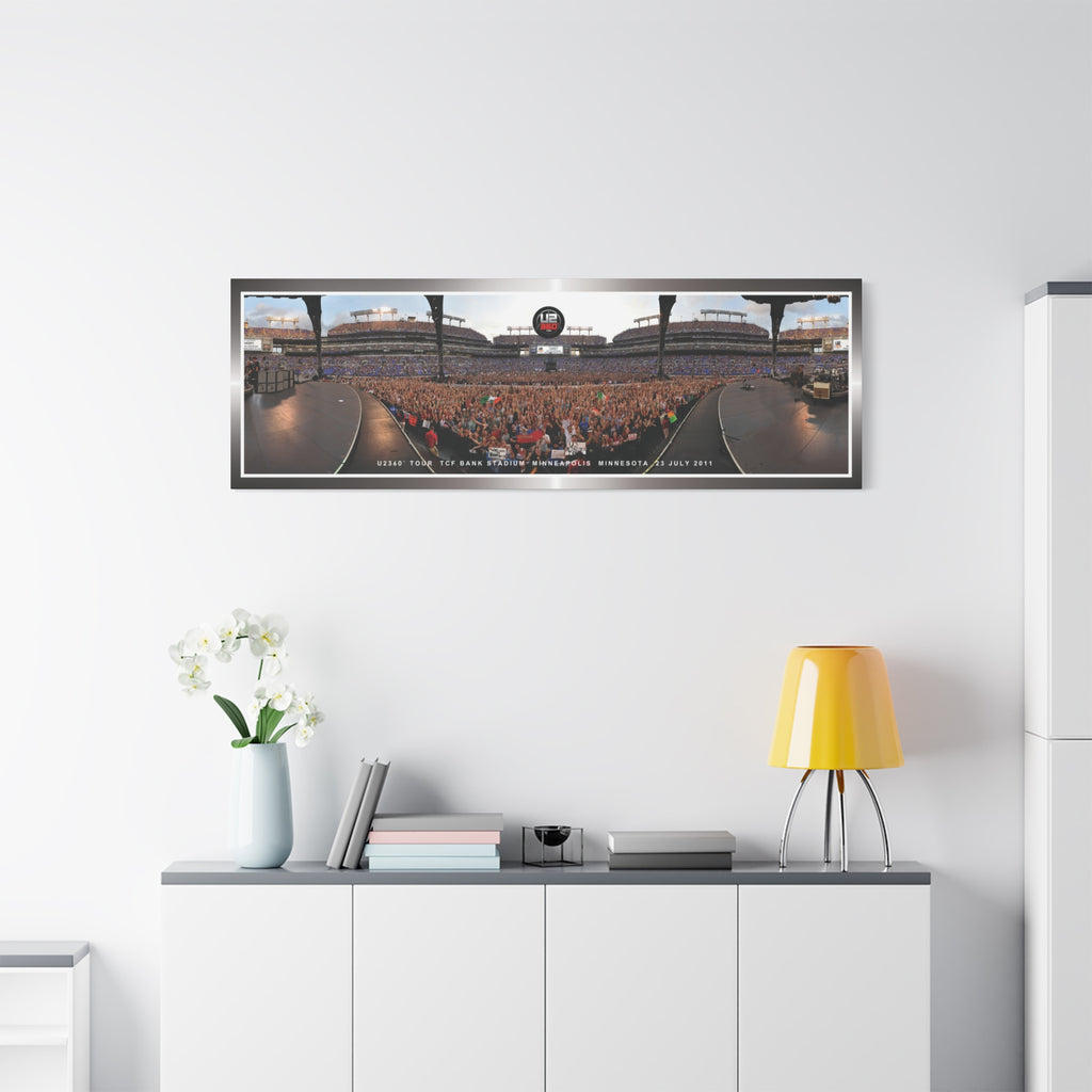 U2 360° Tour Crowd Canvas (Horizontal)