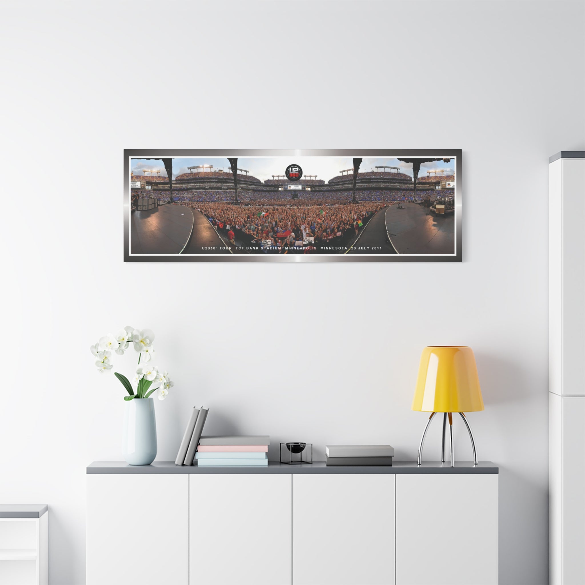 U2 360° Tour Crowd Canvas (Horizontal)