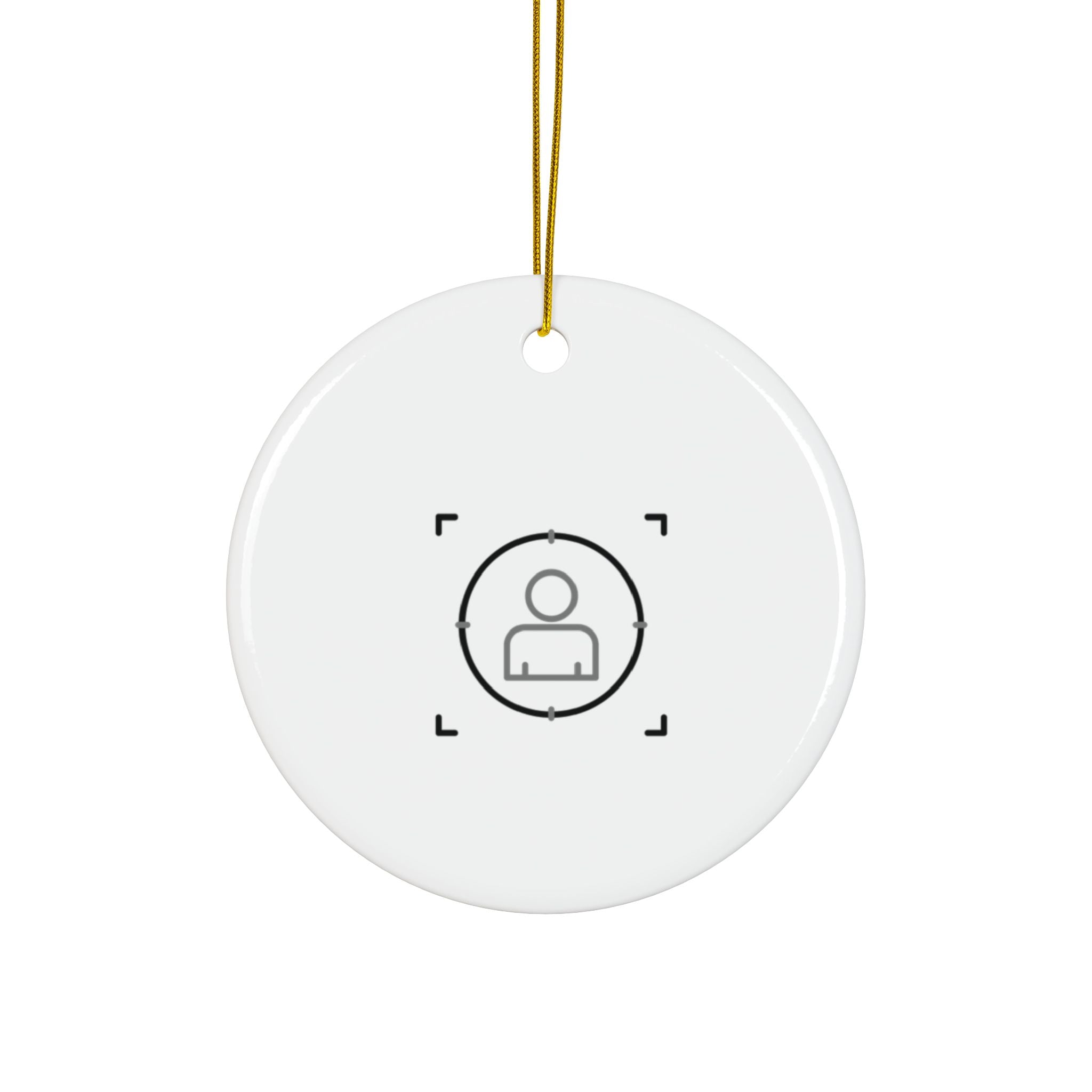 Ceramic Ornament (2-Sided)