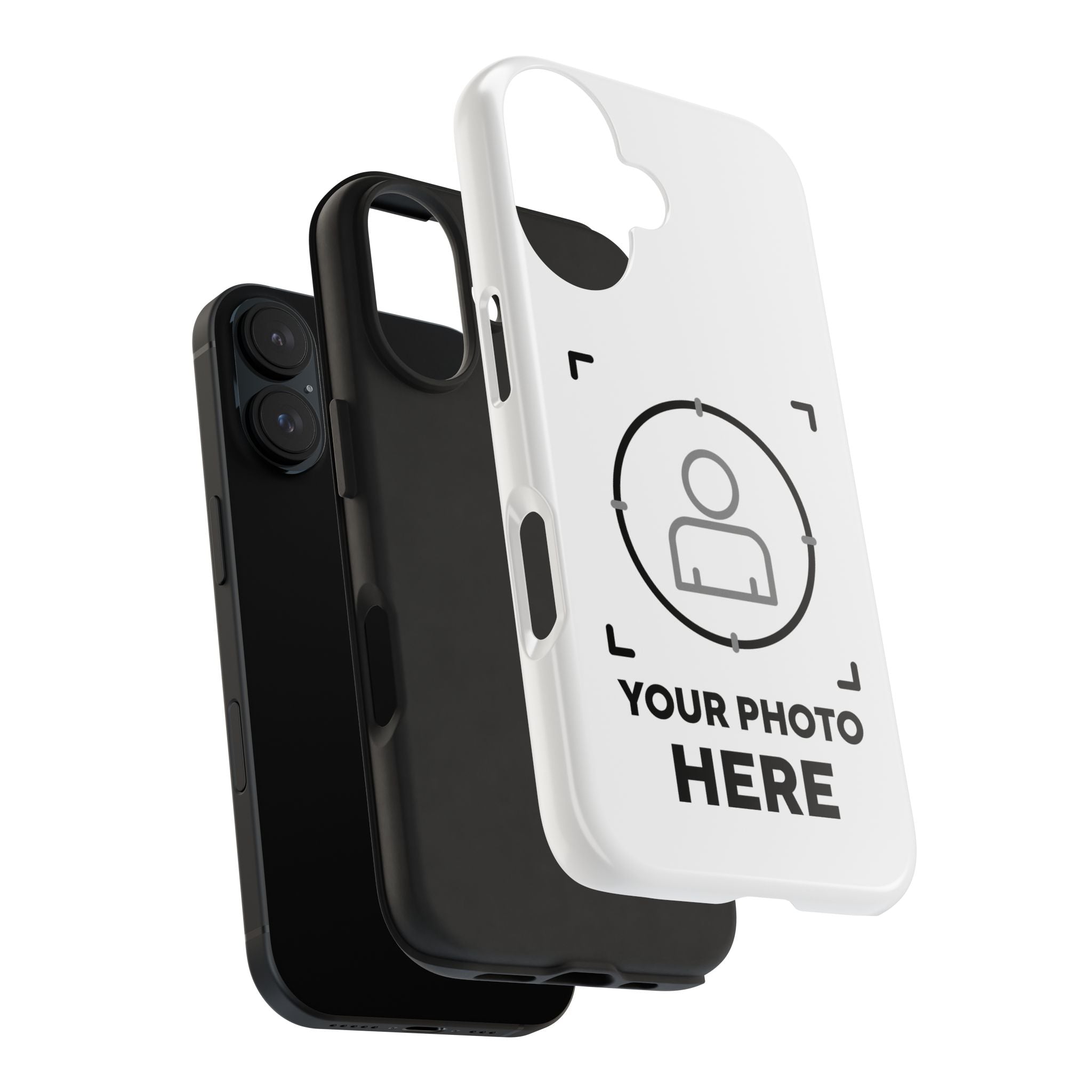 Custom Photo Tough Phone Case — Personalized Protective Phone Cover (Your Photo Here)
