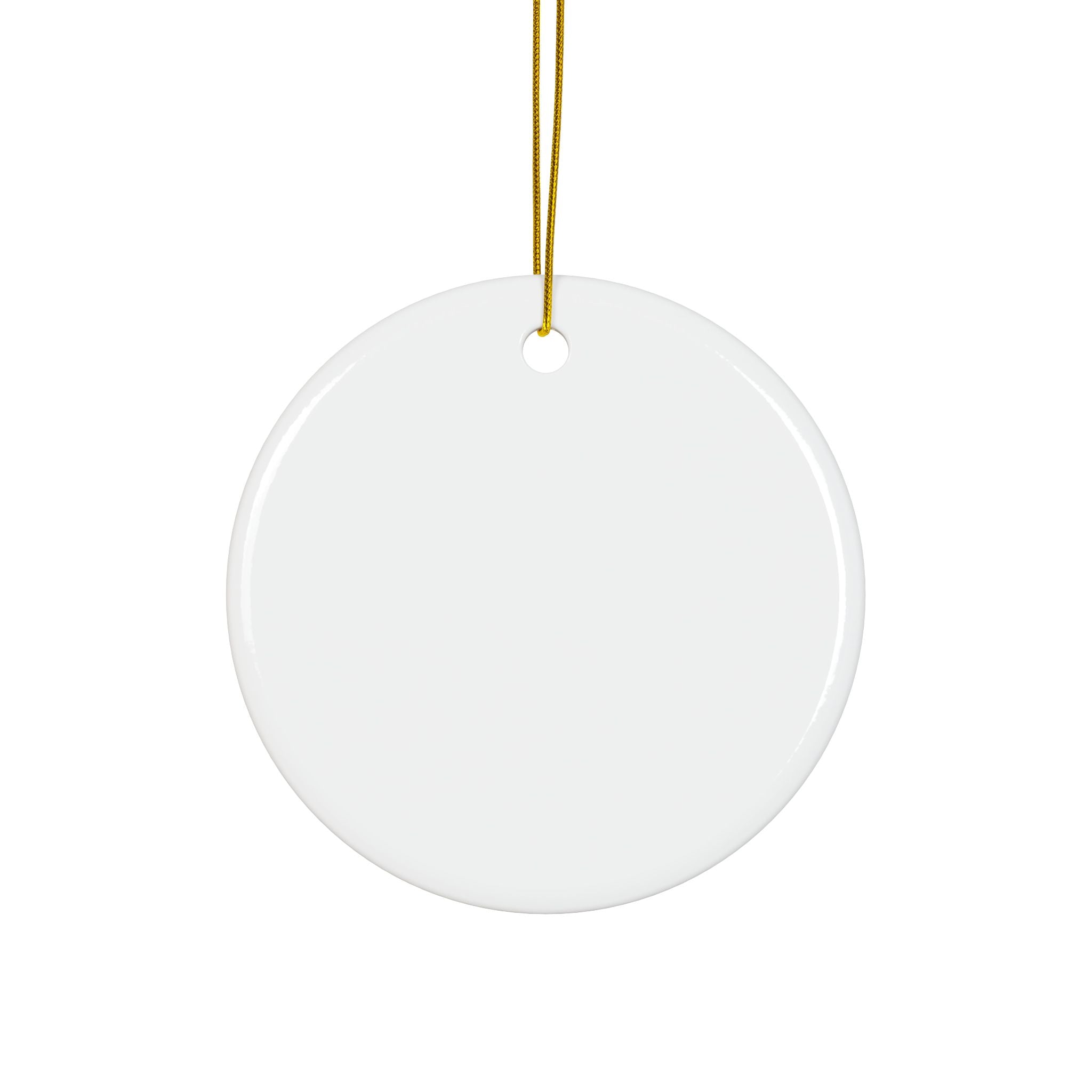 Ceramic Ornament (2-Sided)
