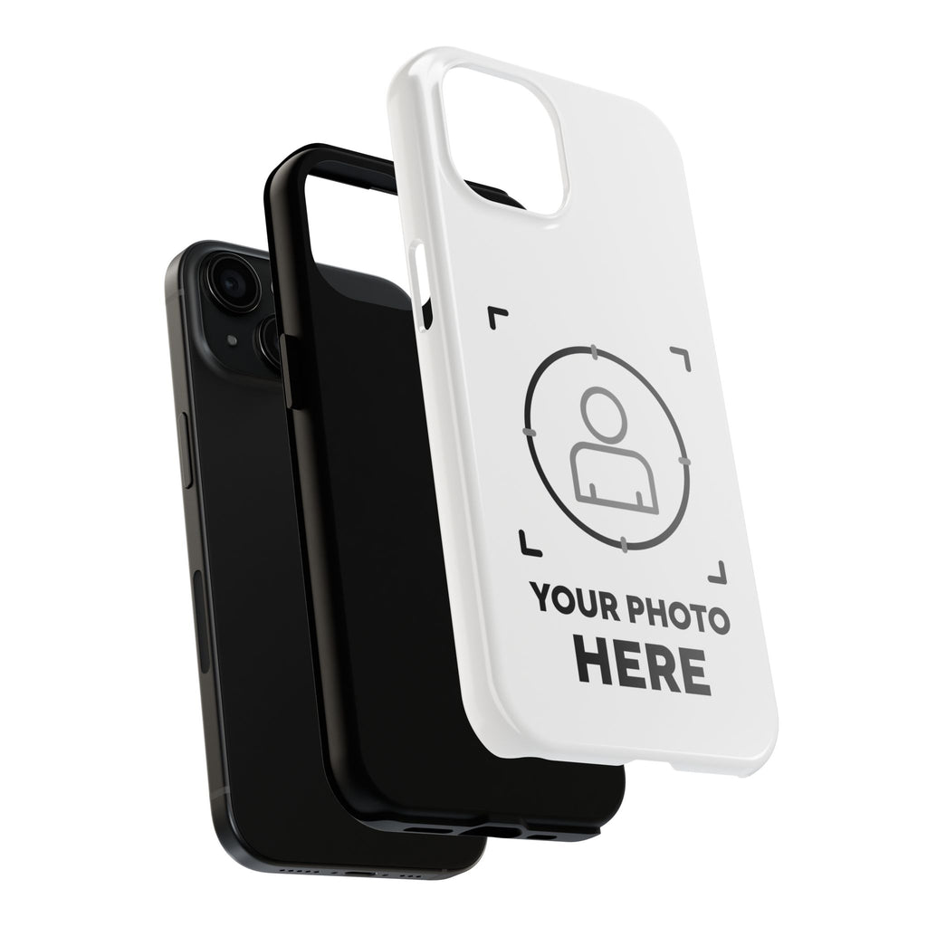 Custom Photo Tough Phone Case — Personalized Protective Phone Cover (Your Photo Here)