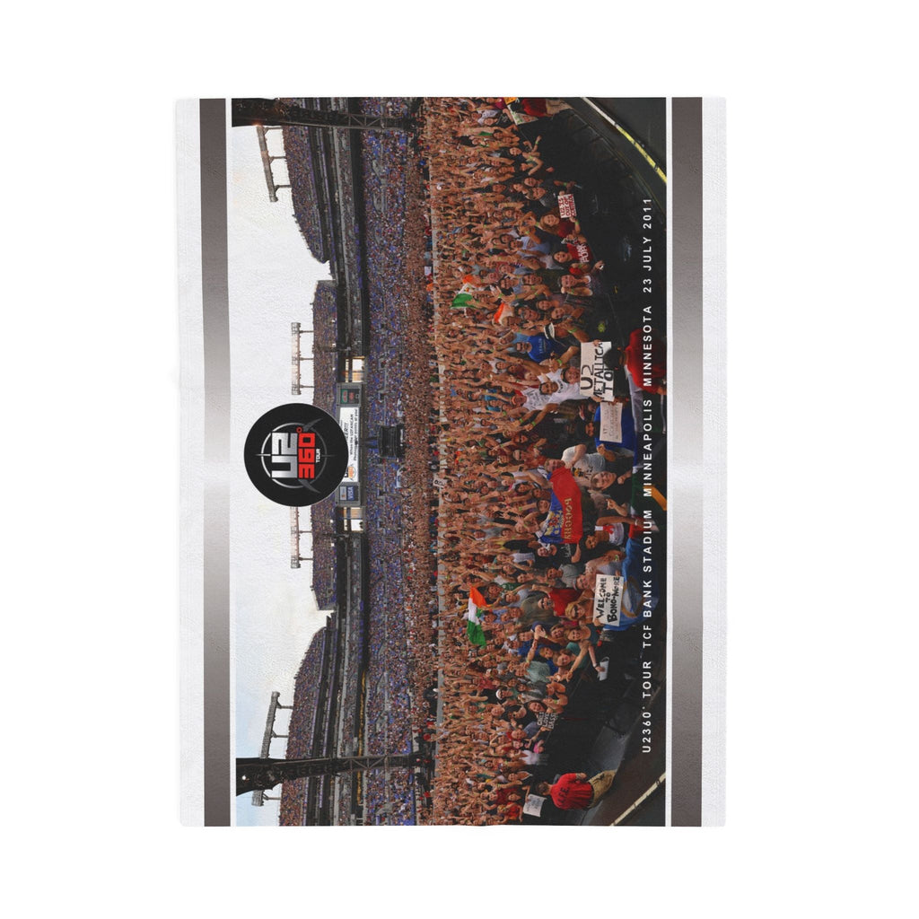 U2 360° Tour Velveteen Plush Blanket