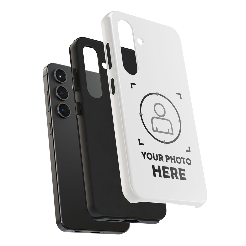 Custom Photo Tough Phone Case — Personalized Protective Phone Cover (Your Photo Here)