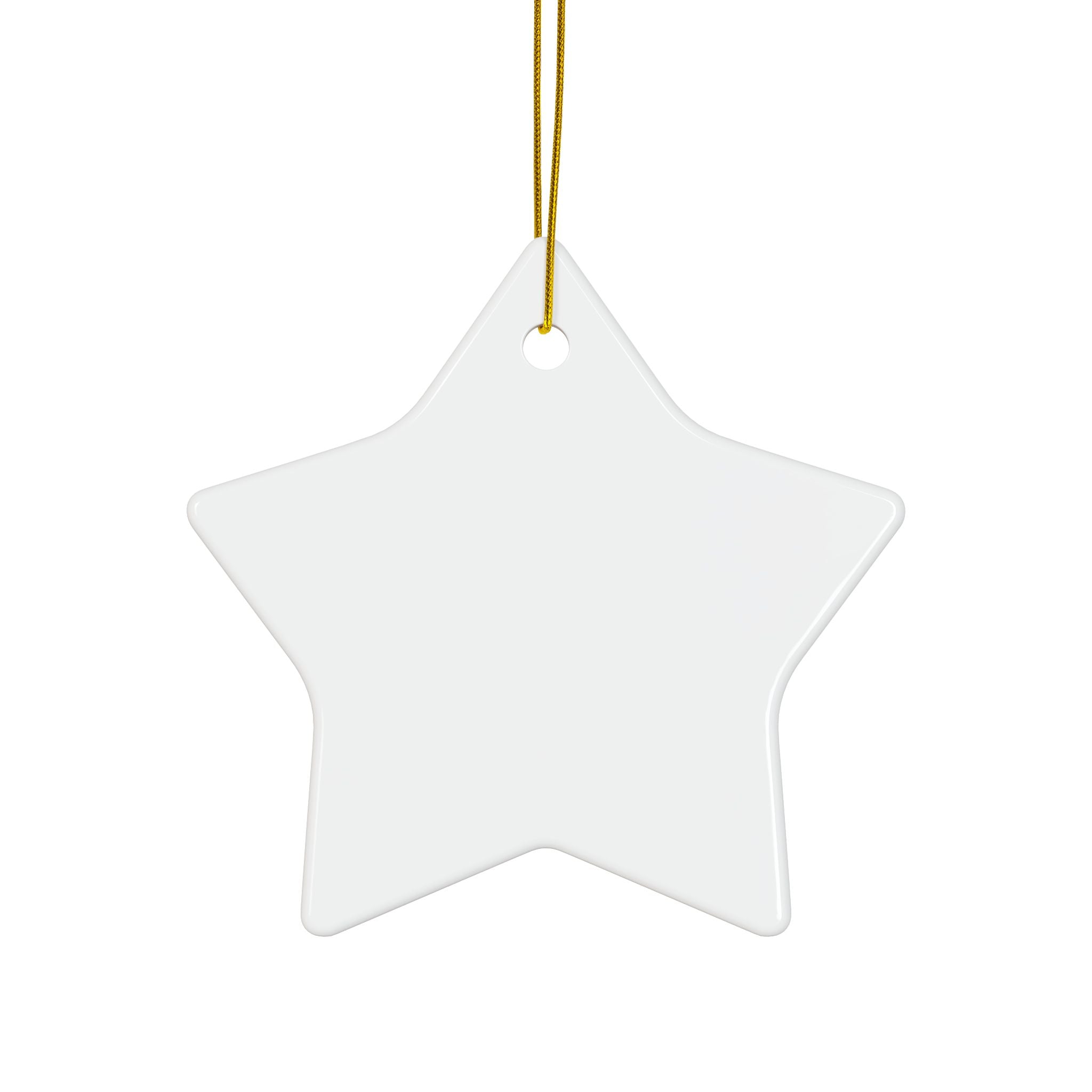 Ceramic Ornament (2-Sided)