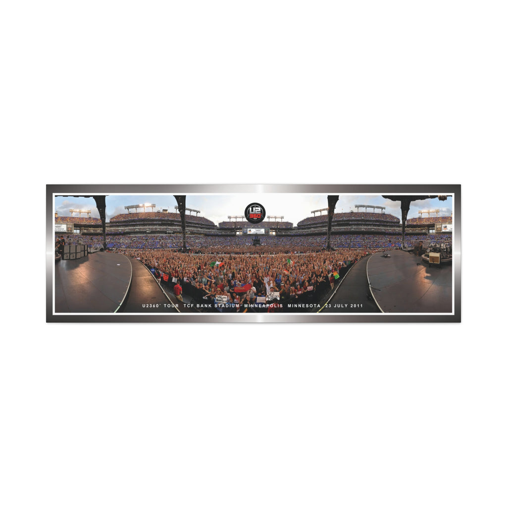 U2 360° Tour Crowd Canvas (Horizontal)