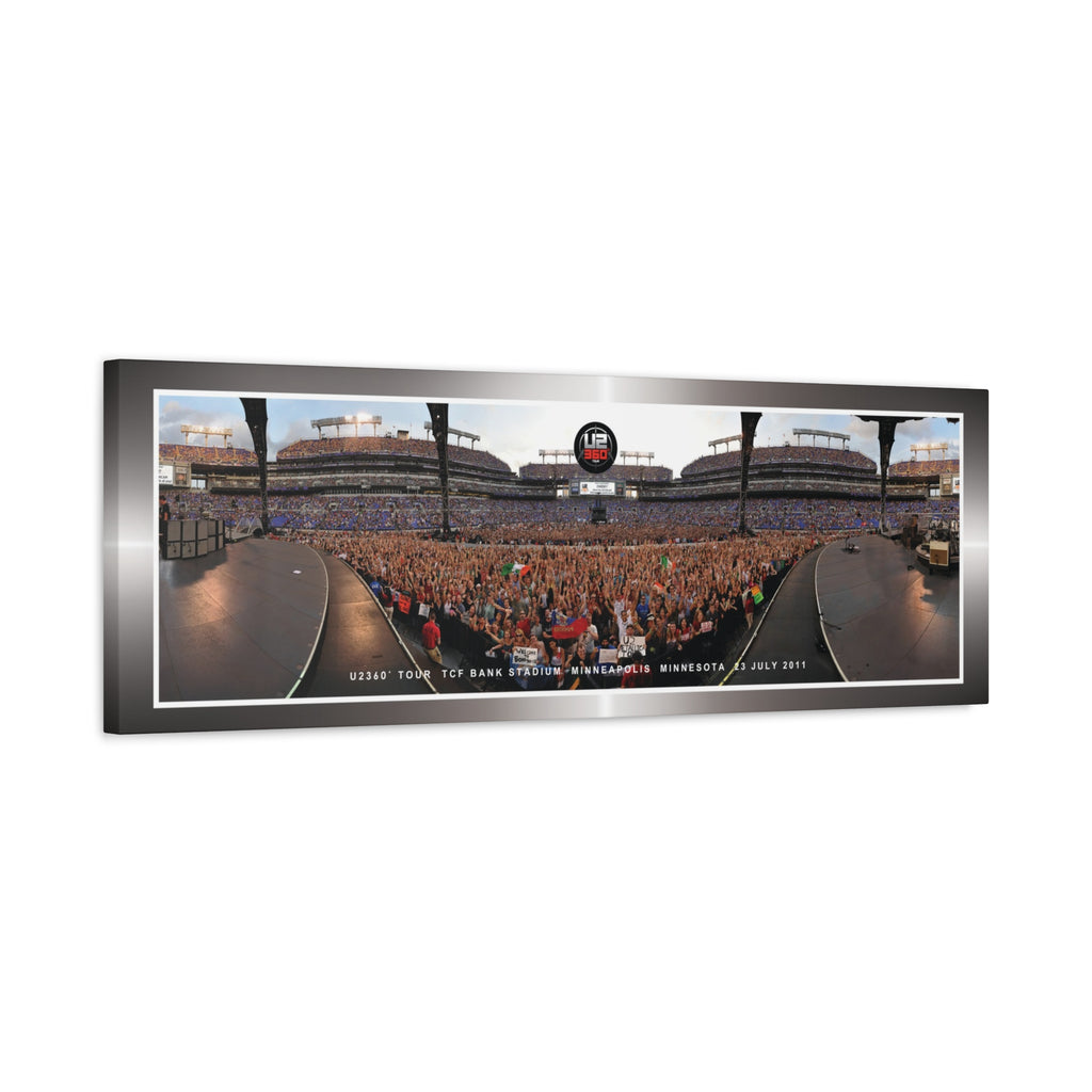 U2 360° Tour Crowd Canvas (Horizontal)