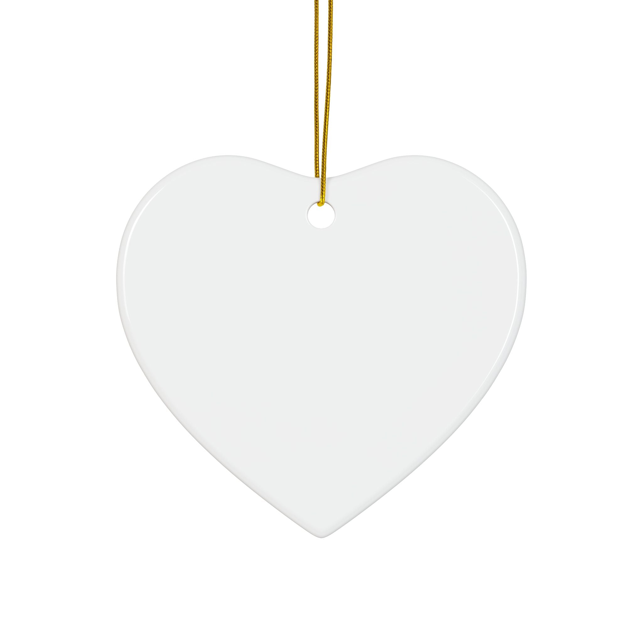 Ceramic Ornament (2-Sided)